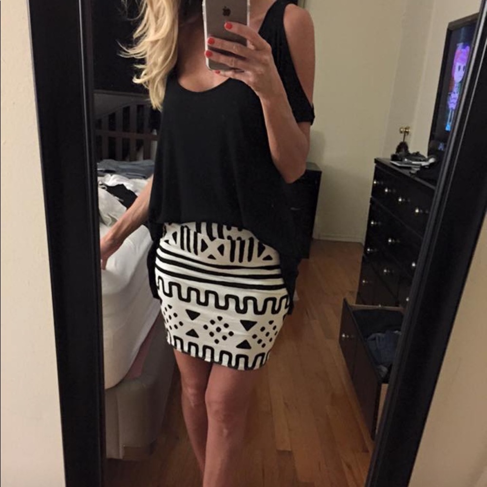 Rachel Pally Aztec mini skirt Small